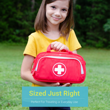 "Blaze" Large Red Insulated Travel Case for Medicines