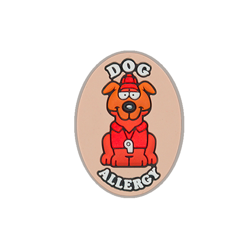 AllerMates Fun Dog Allergy Charm for Kids Health and Safety