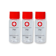 3 Pack of Travel Size, Mini Bottles for Liquid Medicines