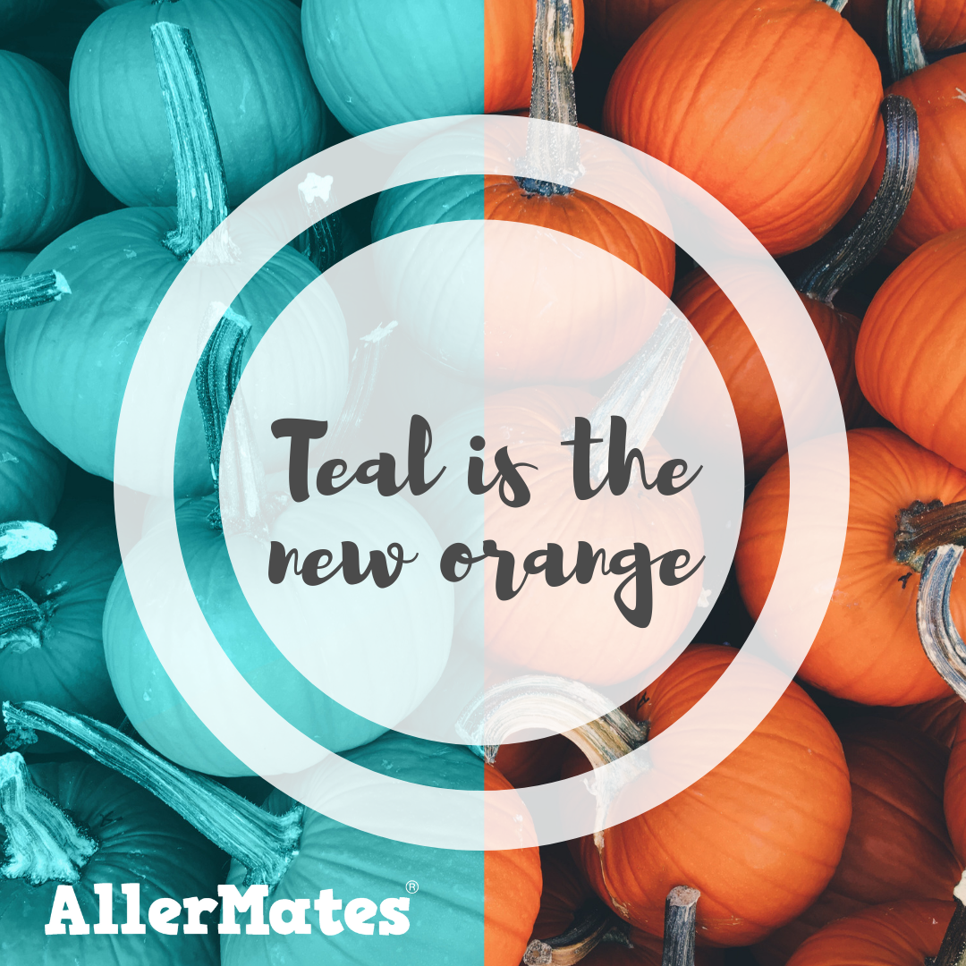 PUMPKINS ARE TURNING TEAL