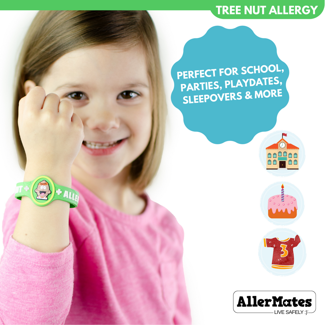 Tree nut allergy bracelet on sale