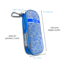 "Busy Boy Blue" Insulated Case