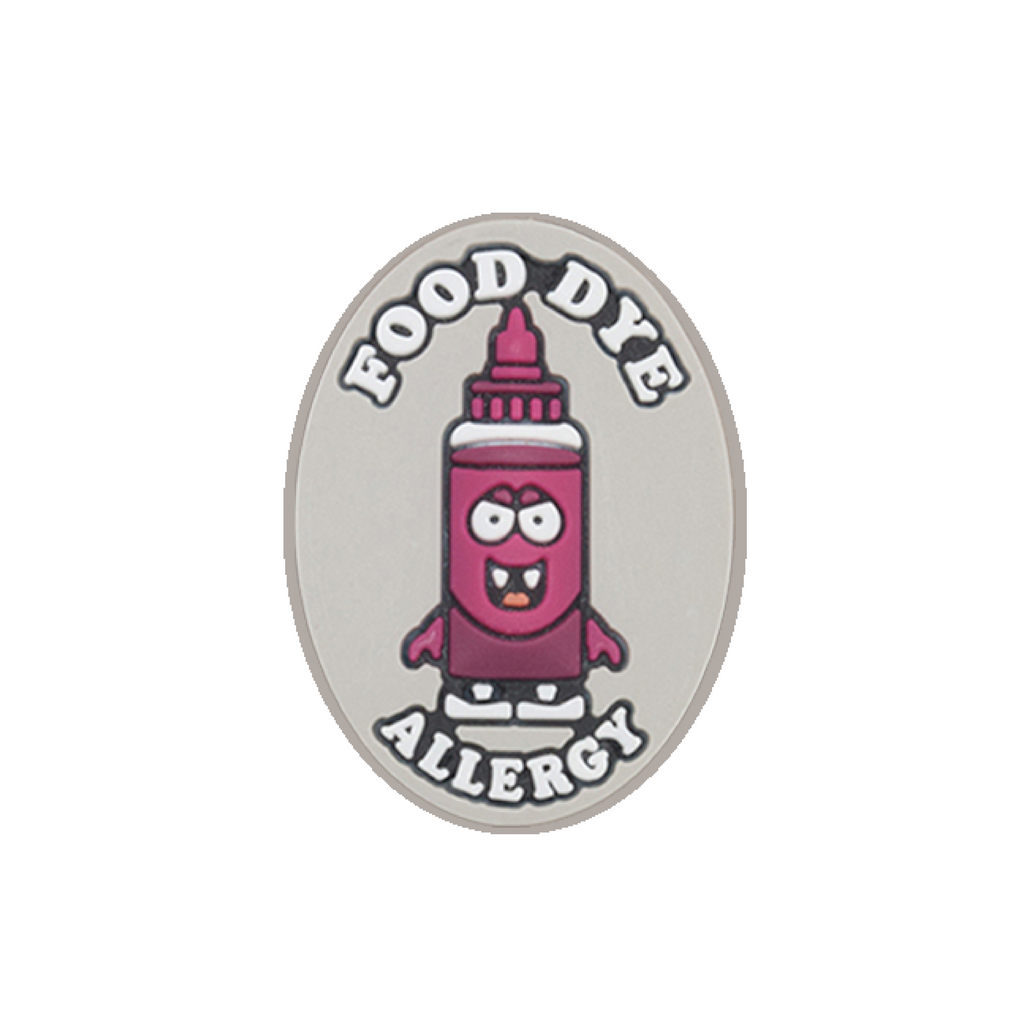 AllerMates Fun Food Dye Allergy Charm for Kids Health and Safety